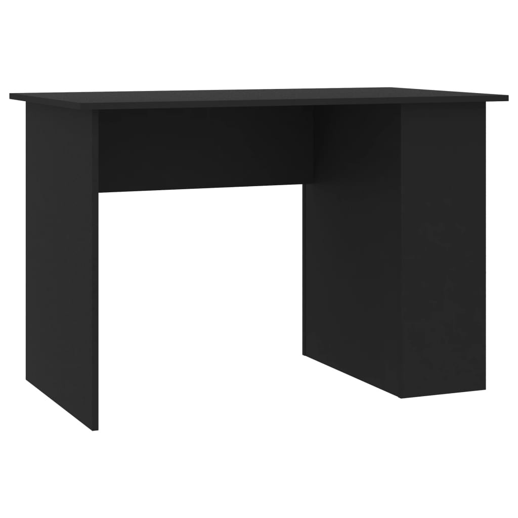 Desk Black 110x60x73 cm Chipboard